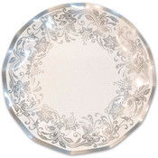 Italian Tableware -Traditional Silver Small Plates