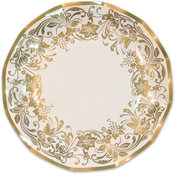 Italian Tableware - Traditional Gold Small Plates