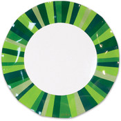 Italian Tableware - Green Stripe Small Plates