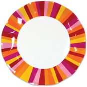 Italian Tableware - Party Stripe Small Plates