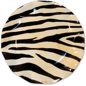 Italian Tableware - Zebra Medium Plates