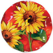 Italian Tableware - Sunflower Large Plates