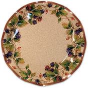Italian Tableware - Blackberry Large Plates