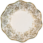 Italian Tableware - Traditional Gold Medium Bowls