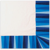 Italian Tableware - Blue Stripe Dinner Napkins