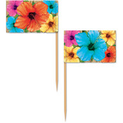 Hibiscus Picks(Pack of 132)