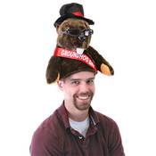 Plush Groundhog Day Hat