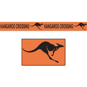 Kangaroo Crossing Poly Decorating Material Wholesale Bulk
