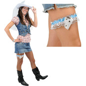 Western Bride's Garter