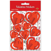 Prismatic Heart Stickers