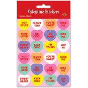 Candy Heart Stickers