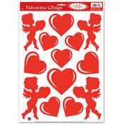 Heart &amp; Cupid Clings