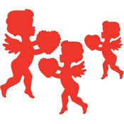 Packaged Printed Cupid Cutouts
