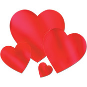 Foil Heart Cutout