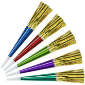 Foil Horns w/Metallic Tassel
