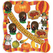 FR Thanksgiving Decorating Kit - 22 Pcs