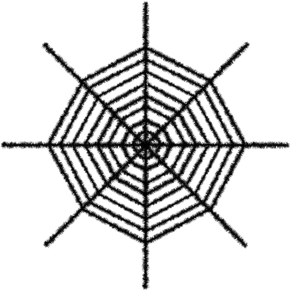 Wholesale Giant Shimmering Spider Web - Black(12x.61)