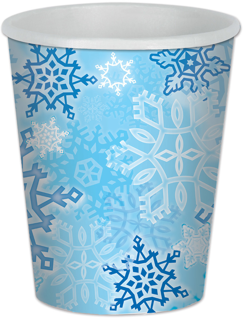 Wholesale Snowflake Beverage Cups(24x.33)