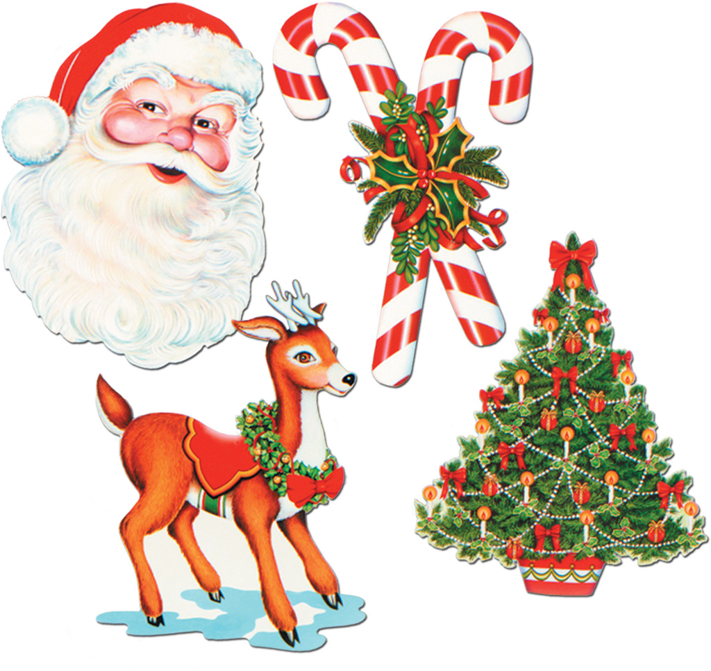 Wholesale Packaged Christmas Cutouts(12x.07)