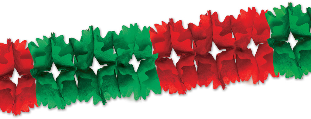 Wholesale Pageant Garland - Red & Green(12x.11)