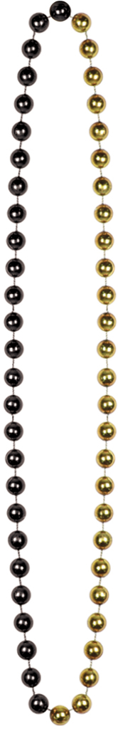 Wholesale Jumbo Party Beads - Black & Gold(36x.12)