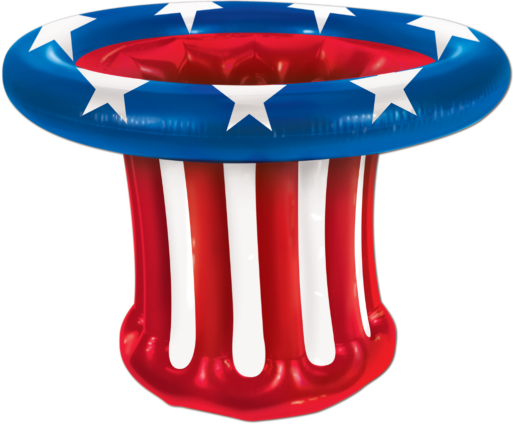 Wholesale Inflatable Patriotic Hat Cooler(6x.09)