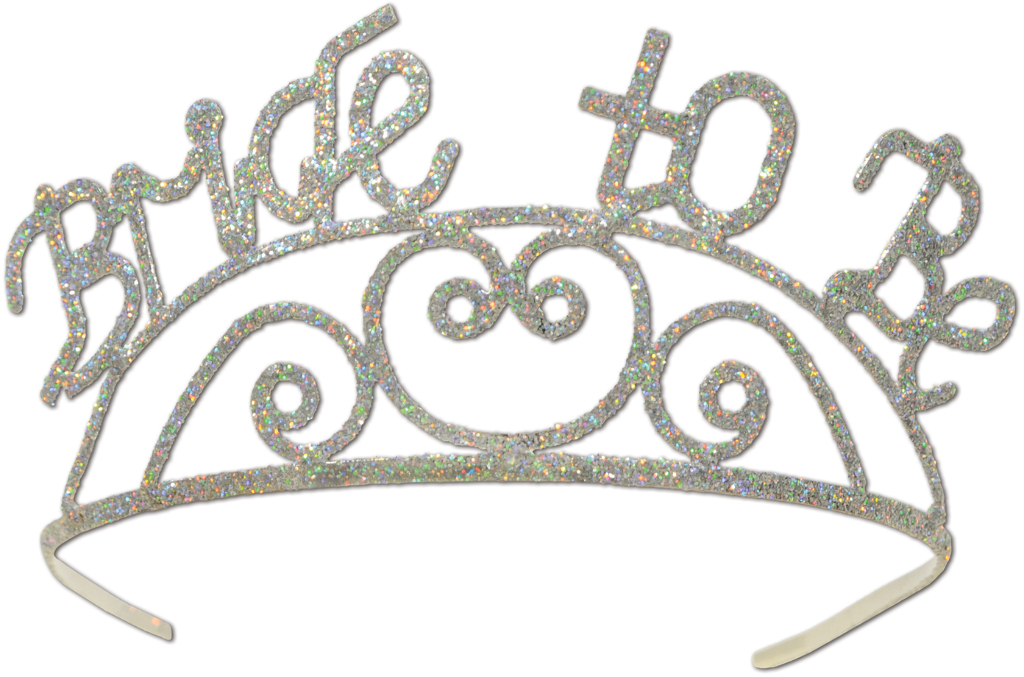 Wholesale Glitter Tiaras "Bride To Be"