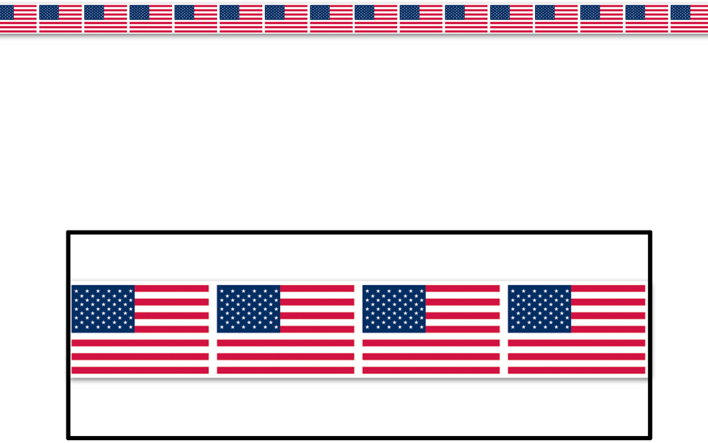 Wholesale American Flag Party Tape(24x.11)