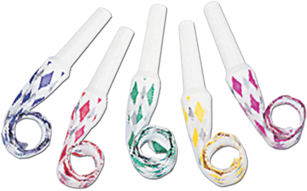 Wholesale Packaged Party Blowouts - Assorted Colors(48x.67)
