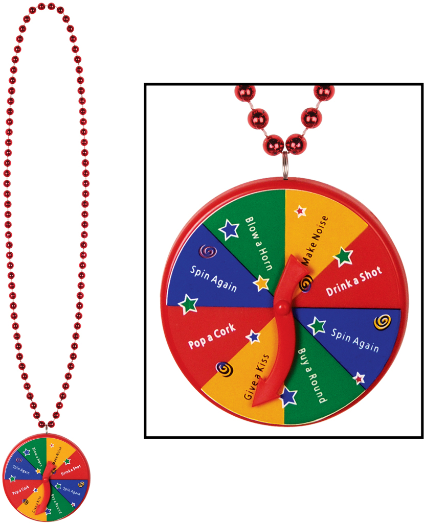Wholesale Beads With New Year Spinner Medallion(24x.24)