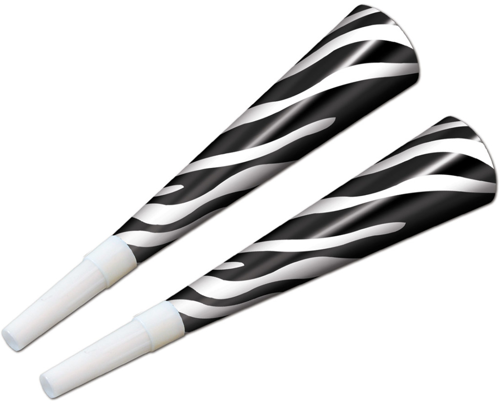 Wholesale Zebra Print Horns(200xalt=