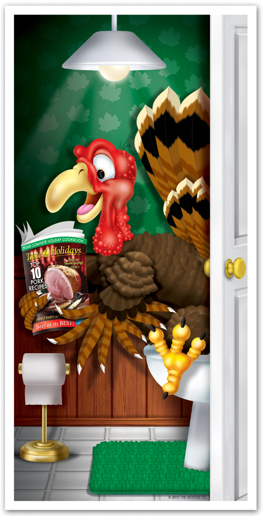 Wholesale Turkey Restroom Door Cover(12x.39)