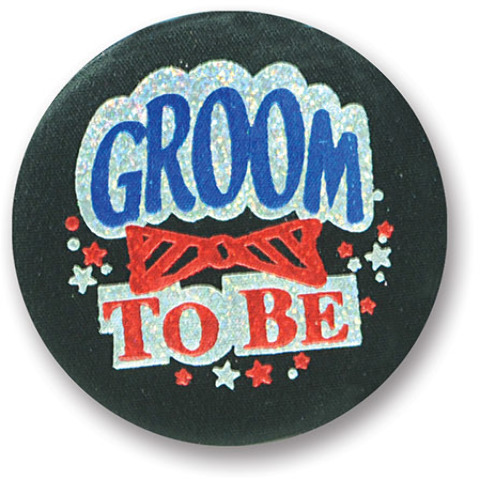 Wholesale Groom to Be Satin Button(24x.18)