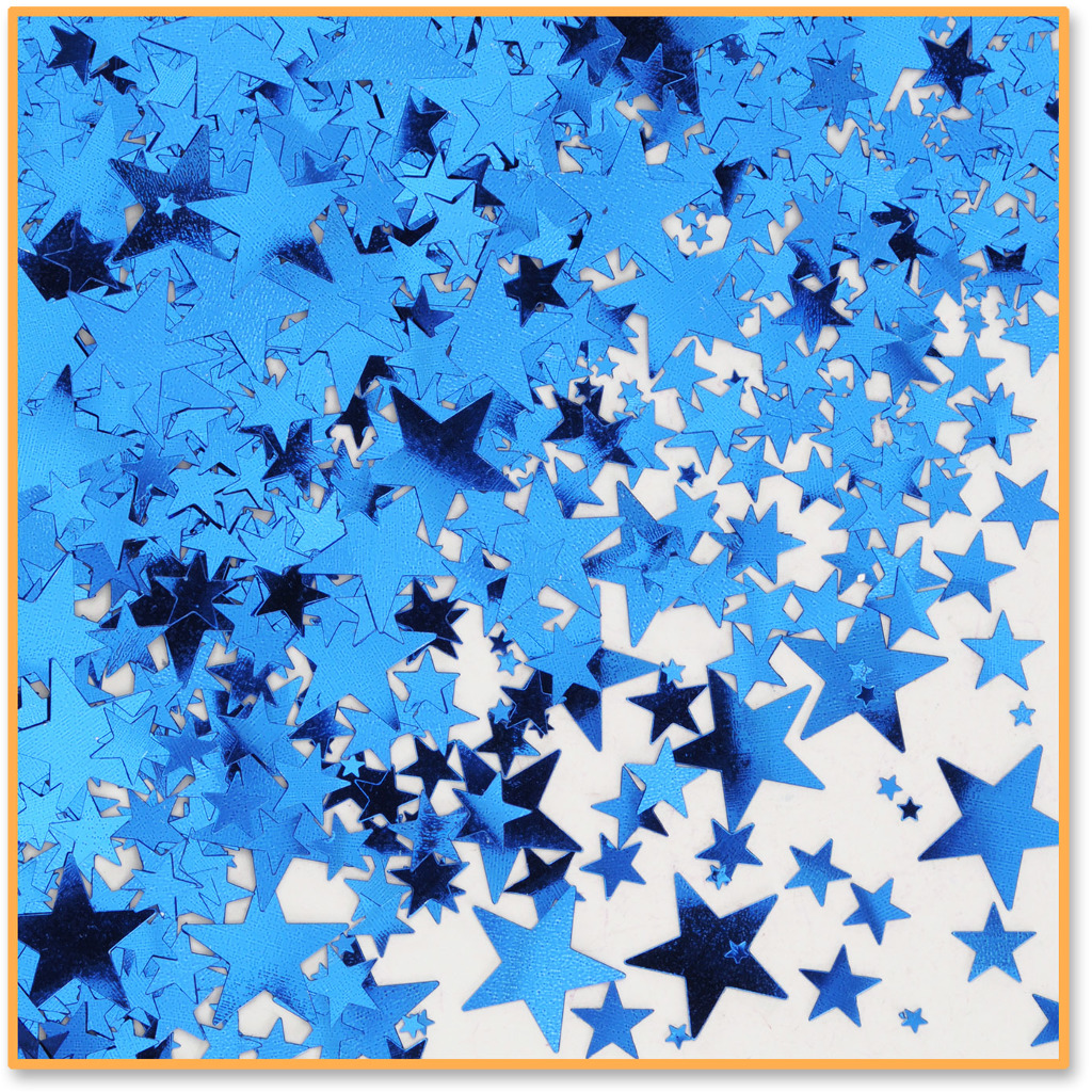 Wholesale Blue Stars Confetti(24x.90)