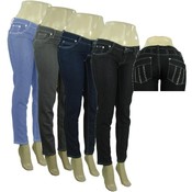 Womens Skinny Denim Jean Pants