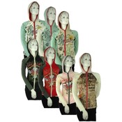 Womens Mixed Print Hoodies