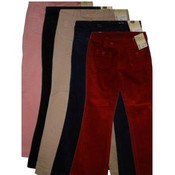 Girls Denim Corduroy Pants