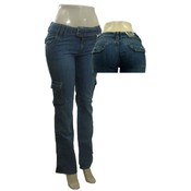 Women's Cargo Style Clash Jeans-Made In USA