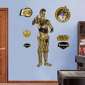 Star Wars C-3PO Fathead Wall Graphic