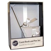 Wilton Guest Book And Pen Set