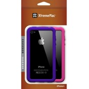 XtremeMac Borders Pink/Purple iPhone4 Case