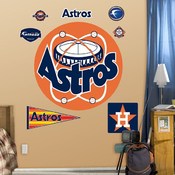 Houston Astros Retro Fathead Wall Graphic