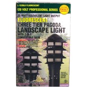 Designers Edge Fluorescent Three Tier Pagoda Light