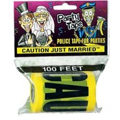 Party Tape; "CAUTION JUST MARRIED"