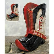 Cowboy Boot Fountain Black