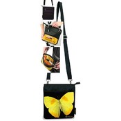 Cross Body Bag Yellow Butterfly