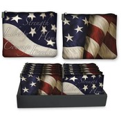 Homeland Coin Purse Zip-Top w/Display 2 Styles 12