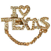 Boutique Pin "I Love Texas"