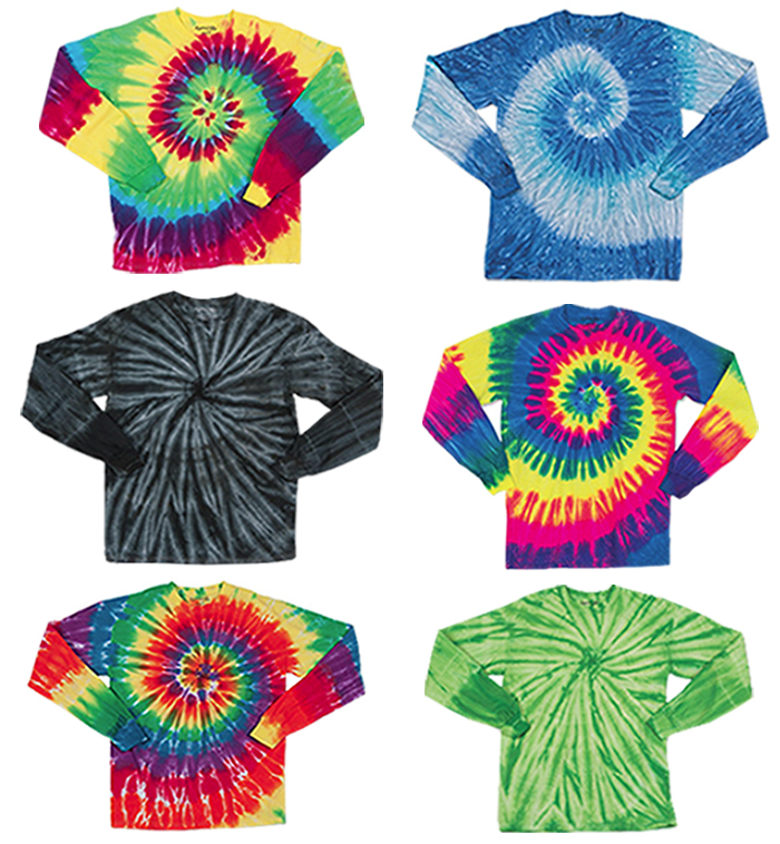 wholesale tie die shirts