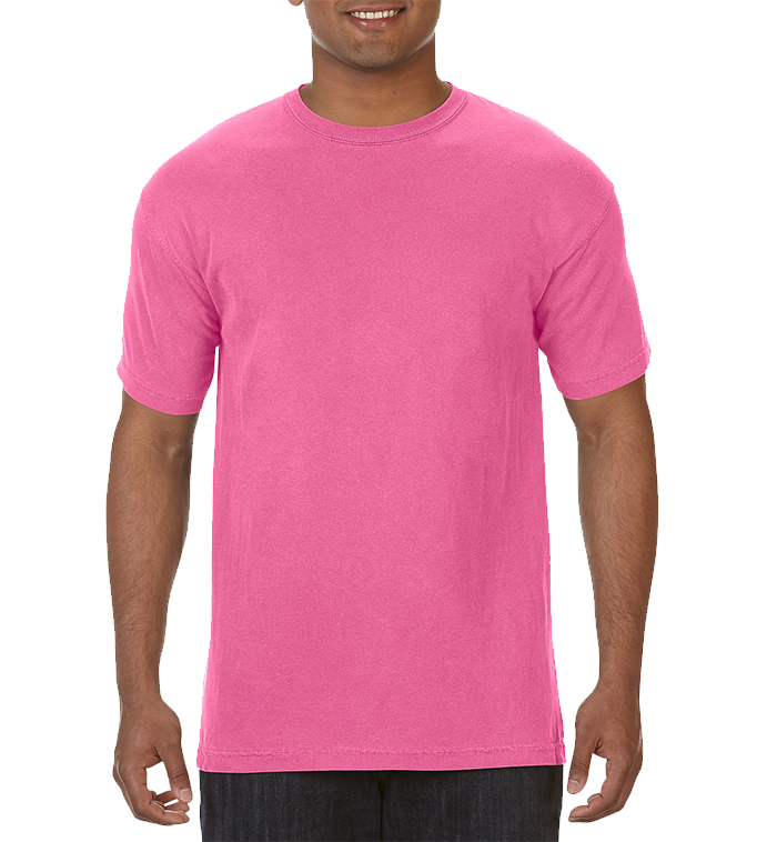 Wholesale Comfort Colors First Quality Garment Dyed Short Sleeve